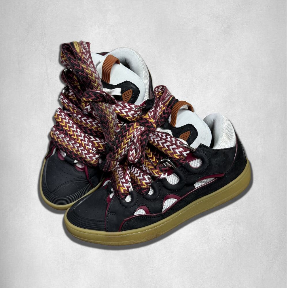 Lanvin Curb Sneaker Black Honey